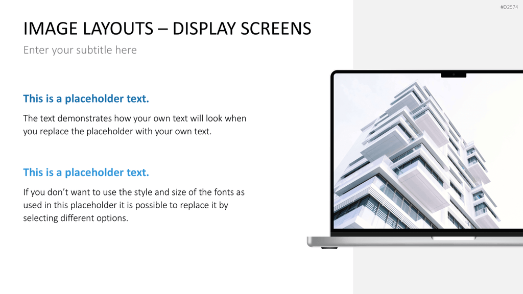 Animated Display Screens PowerPoint-Vorlage