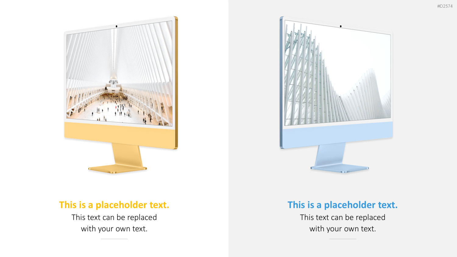 Animated Display Screens PowerPoint-Vorlage