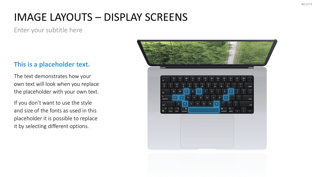 Animated Display Screens PowerPoint-Vorlage