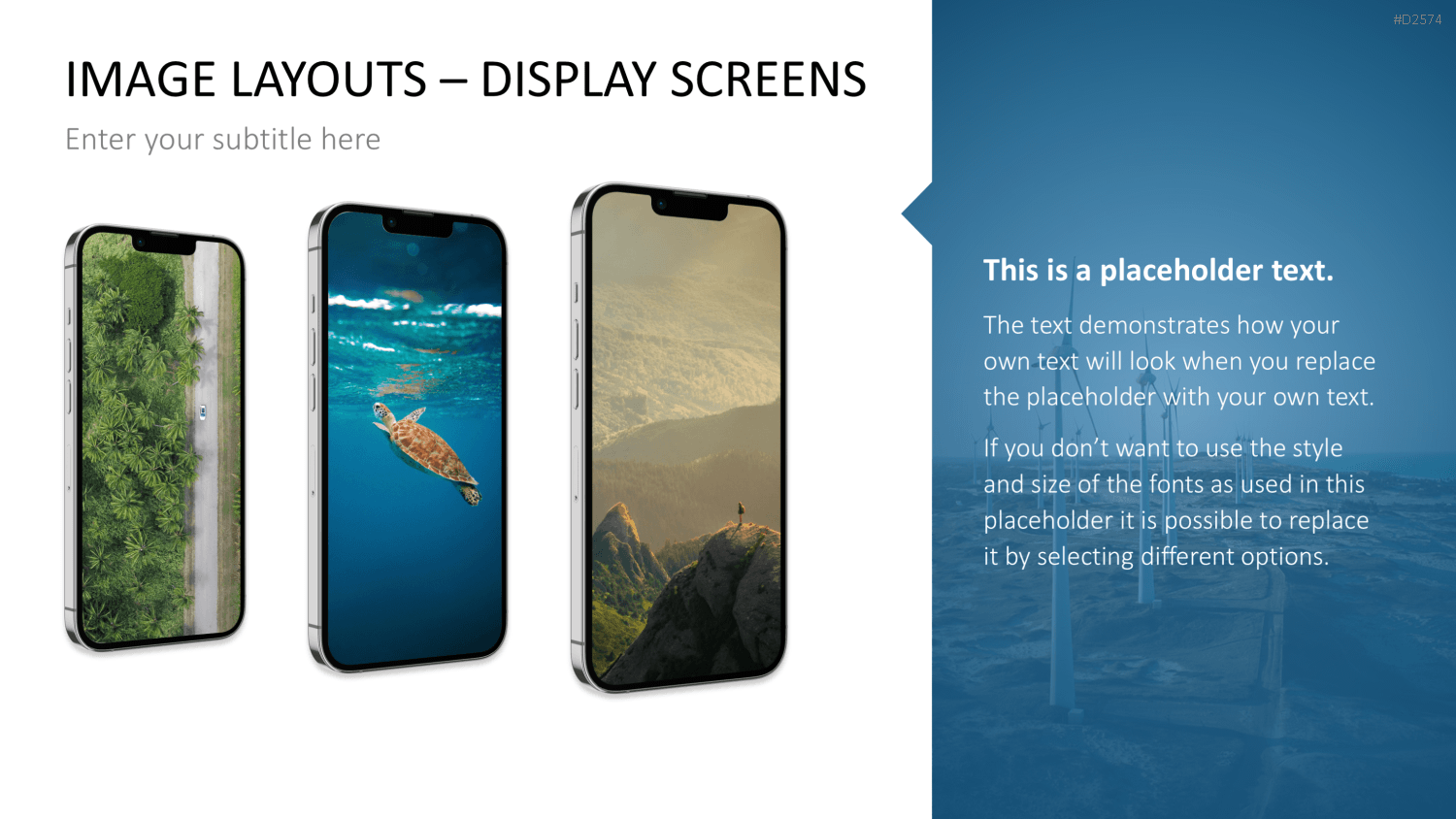Animated Display Screens PowerPoint-Vorlage