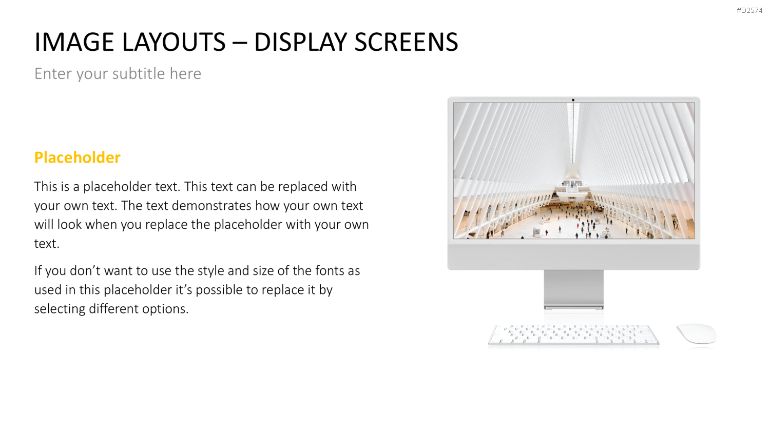 Animated Display Screens PowerPoint-Vorlage