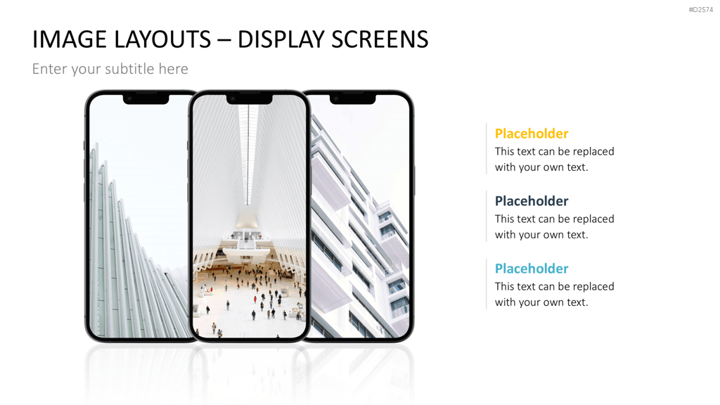 Animated Display Screens PowerPoint-Vorlage