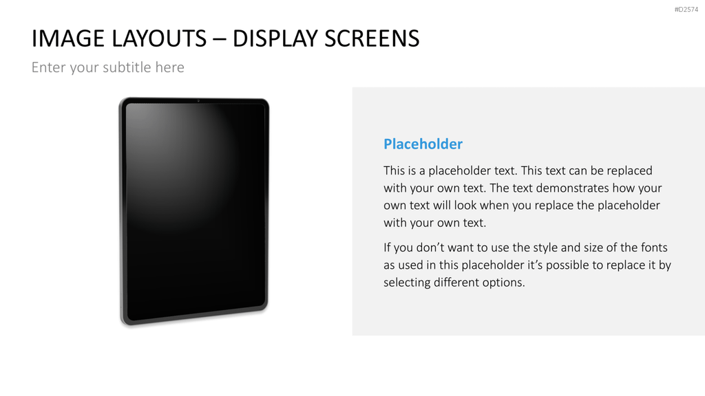 Animated Display Screens PowerPoint-Vorlage