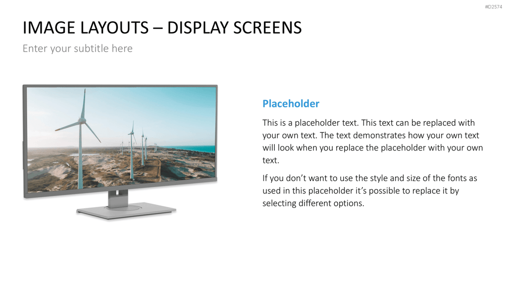 Animated Display Screens PowerPoint-Vorlage