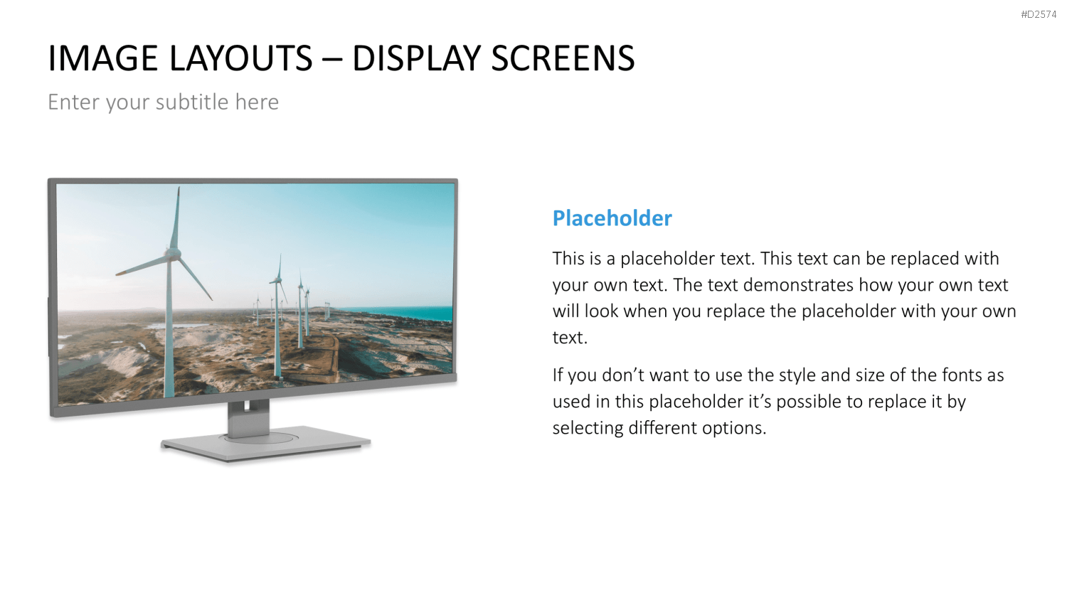 Animated Display Screens PowerPoint-Vorlage