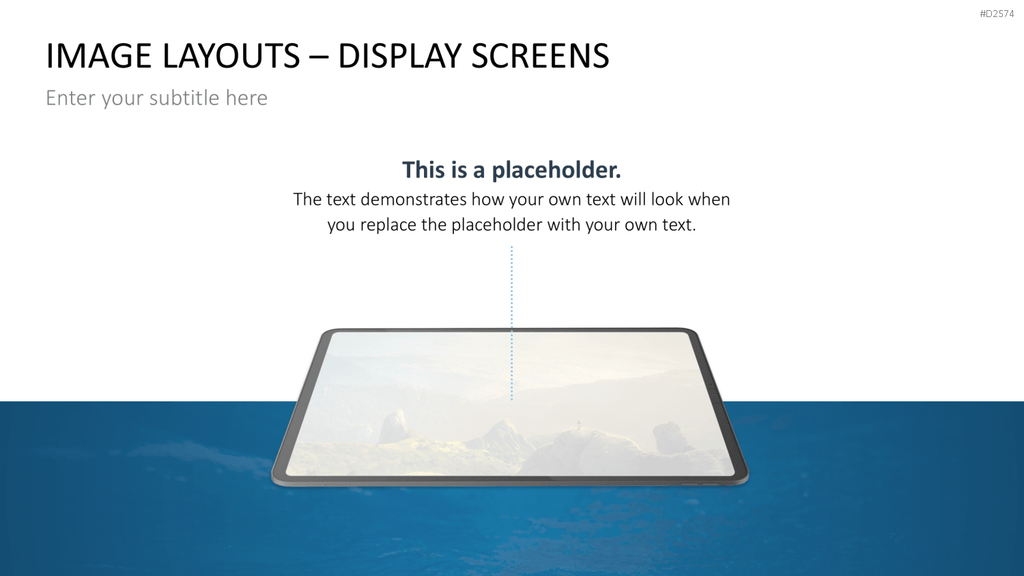 Animated Display Screens PowerPoint-Vorlage