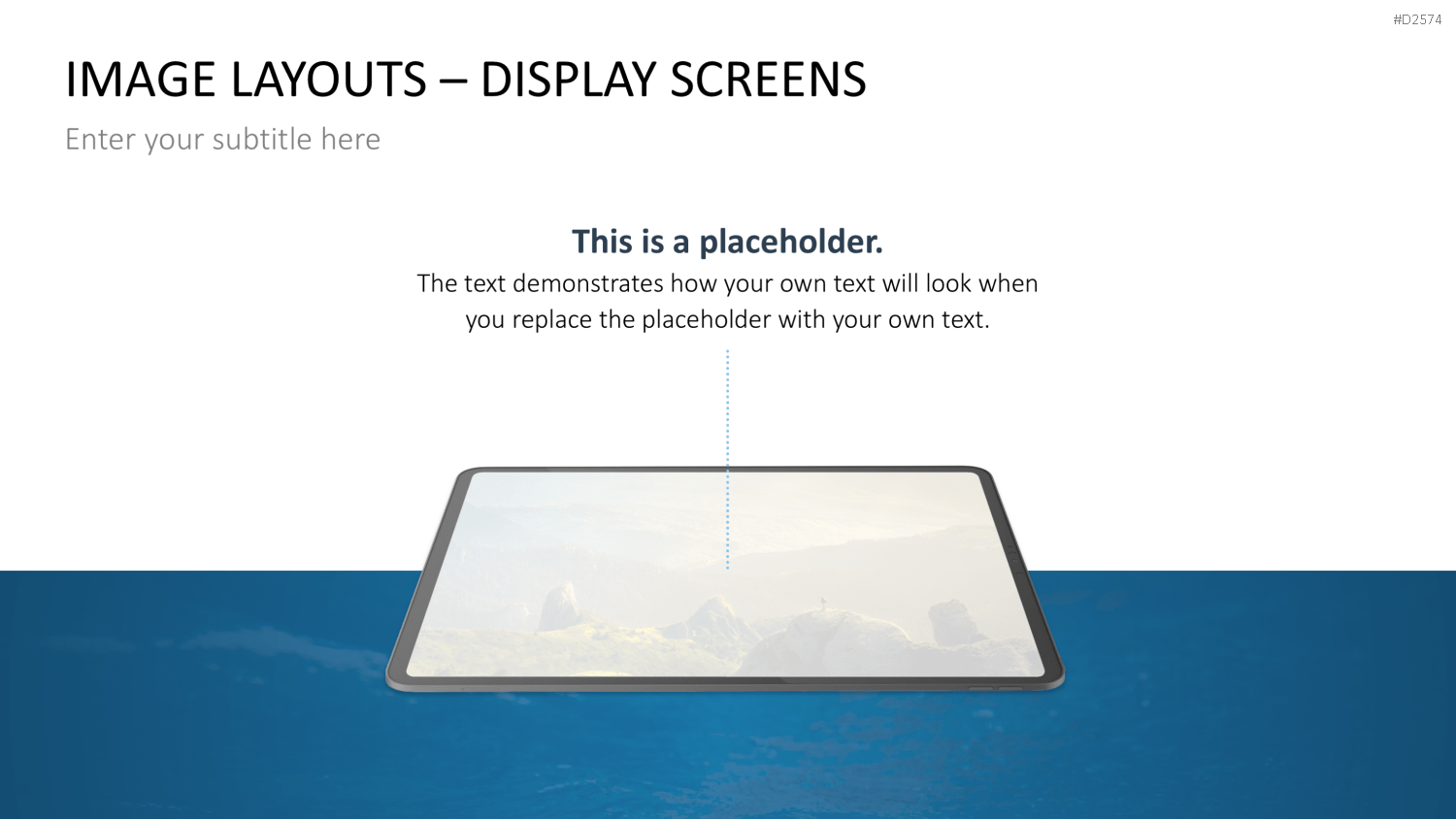 Animated Display Screens PowerPoint-Vorlage
