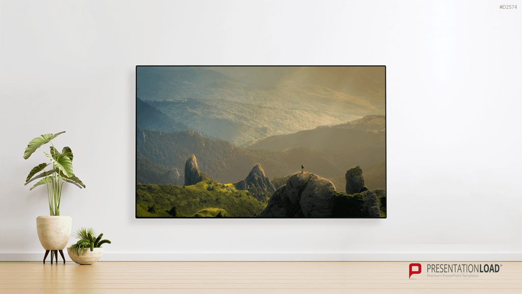 Animated Display Screens PowerPoint-Vorlage