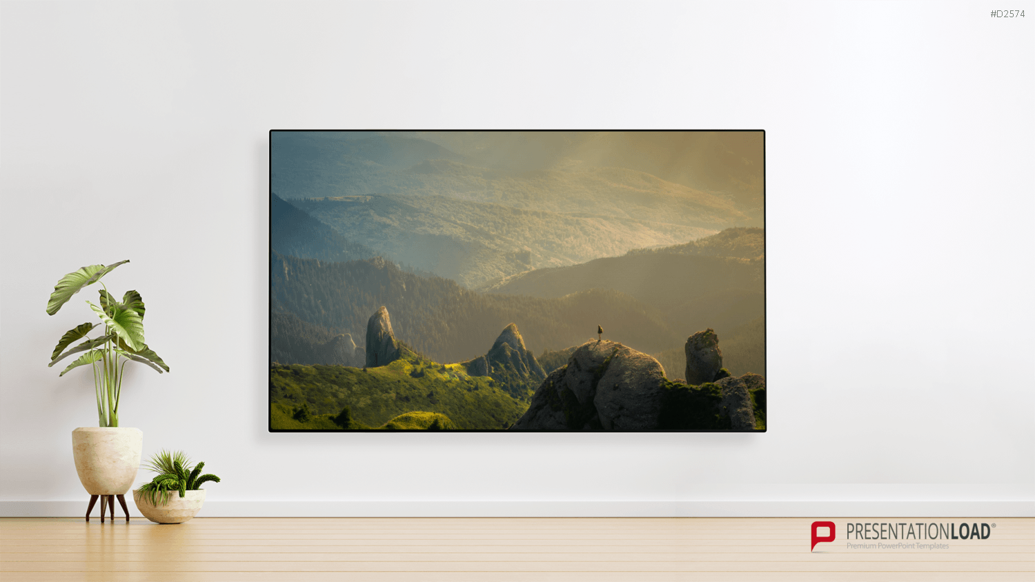Animated Display Screens PowerPoint-Vorlage