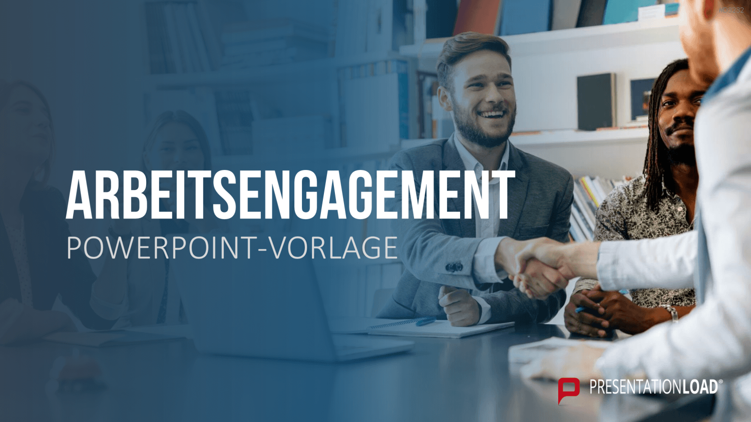 Arbeitsengagement PowerPoint-Vorlage