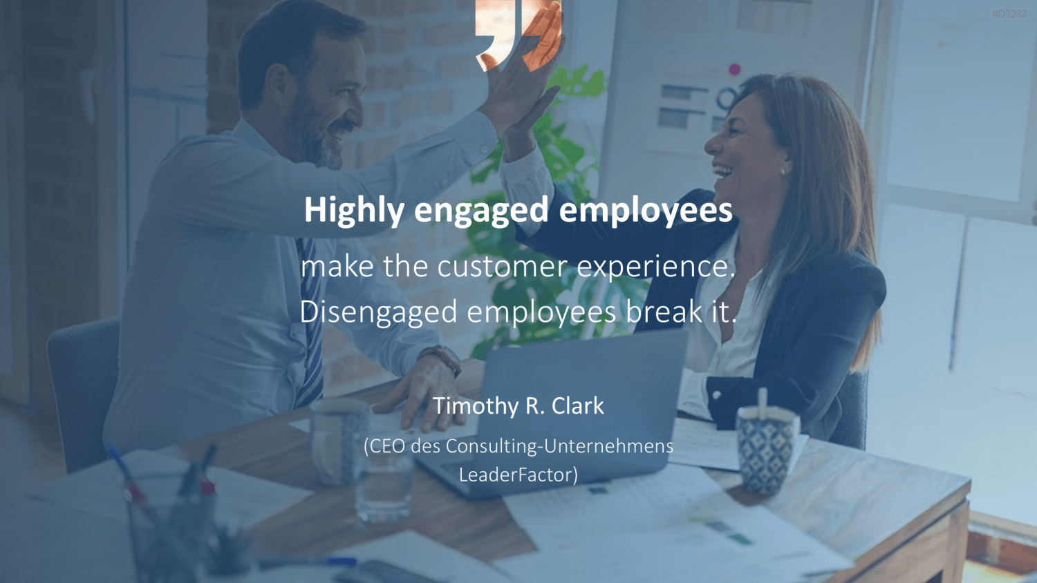 Arbeitsengagement PowerPoint-Vorlage