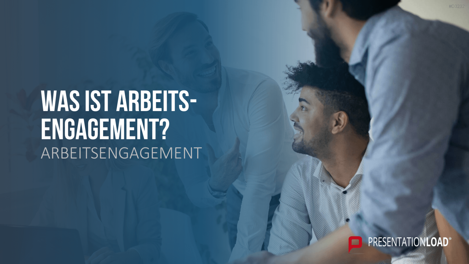 Arbeitsengagement PowerPoint-Vorlage