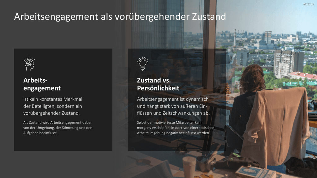 Arbeitsengagement PowerPoint-Vorlage