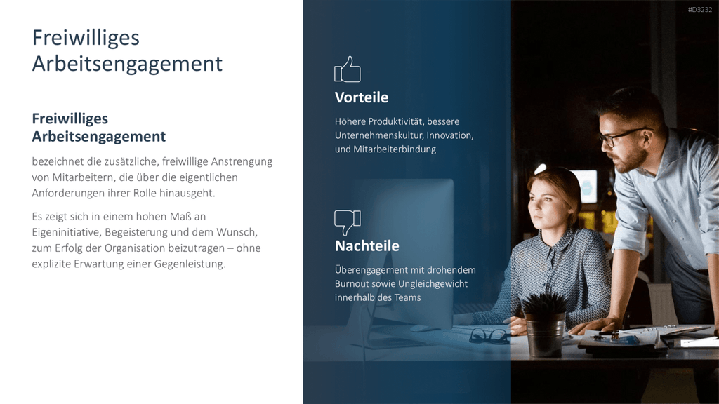 Arbeitsengagement PowerPoint-Vorlage