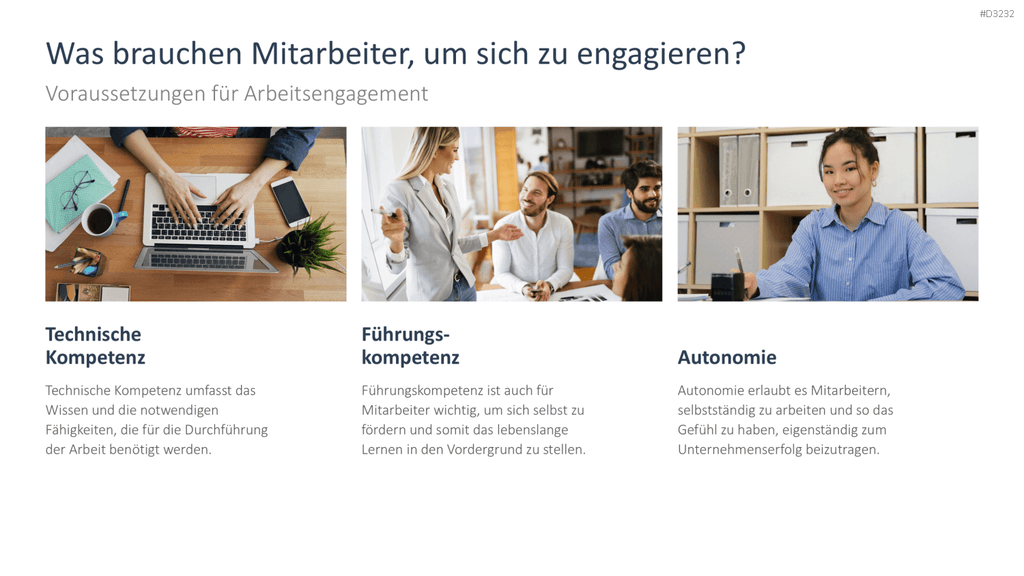 Arbeitsengagement PowerPoint-Vorlage
