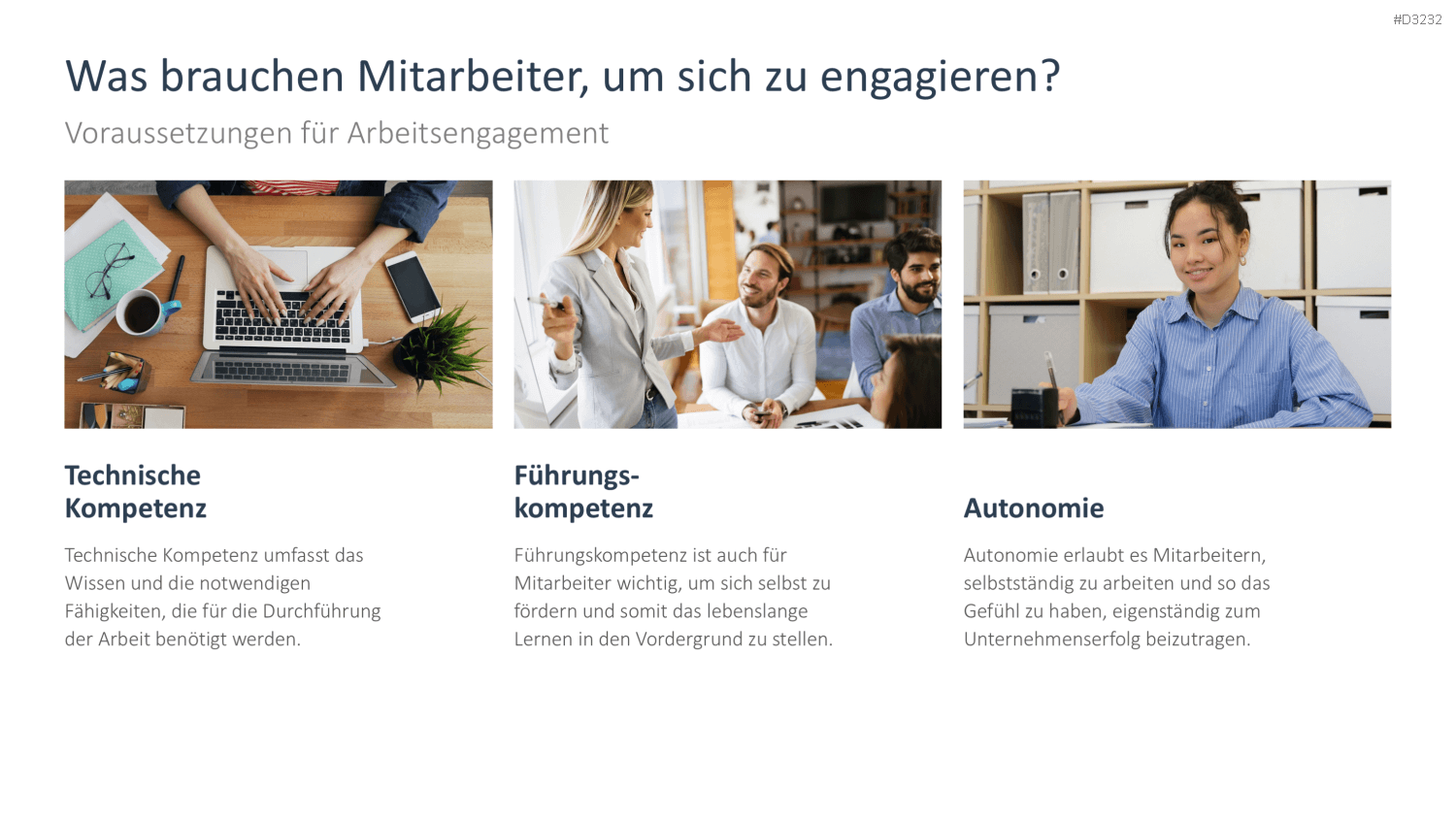 Arbeitsengagement PowerPoint-Vorlage