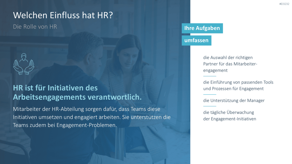 Arbeitsengagement PowerPoint-Vorlage