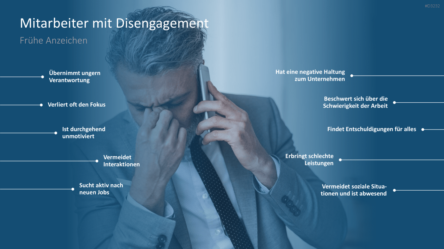 Arbeitsengagement PowerPoint-Vorlage