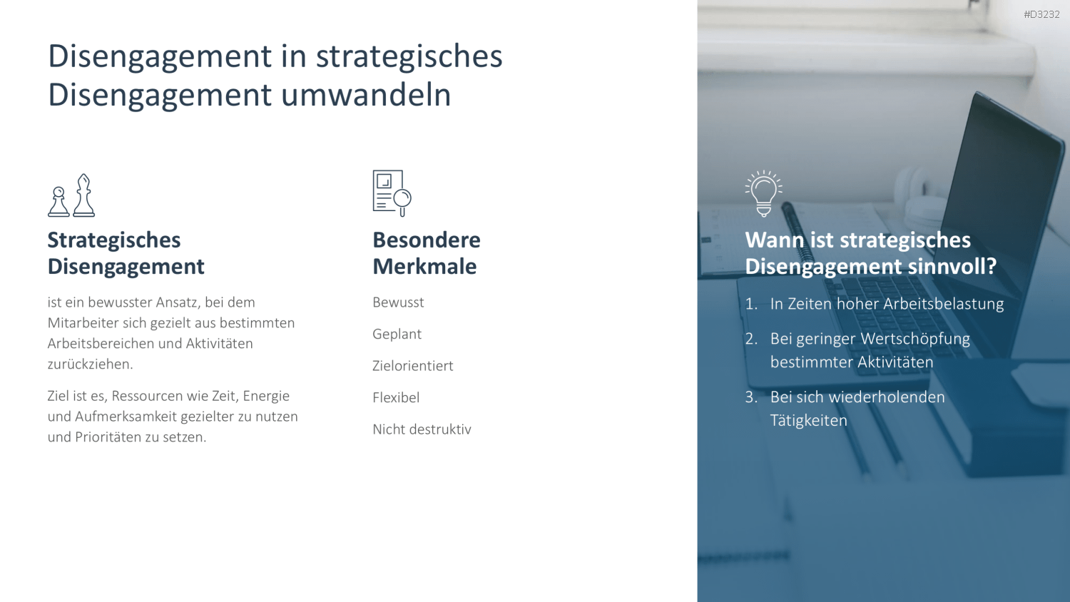 Arbeitsengagement PowerPoint-Vorlage