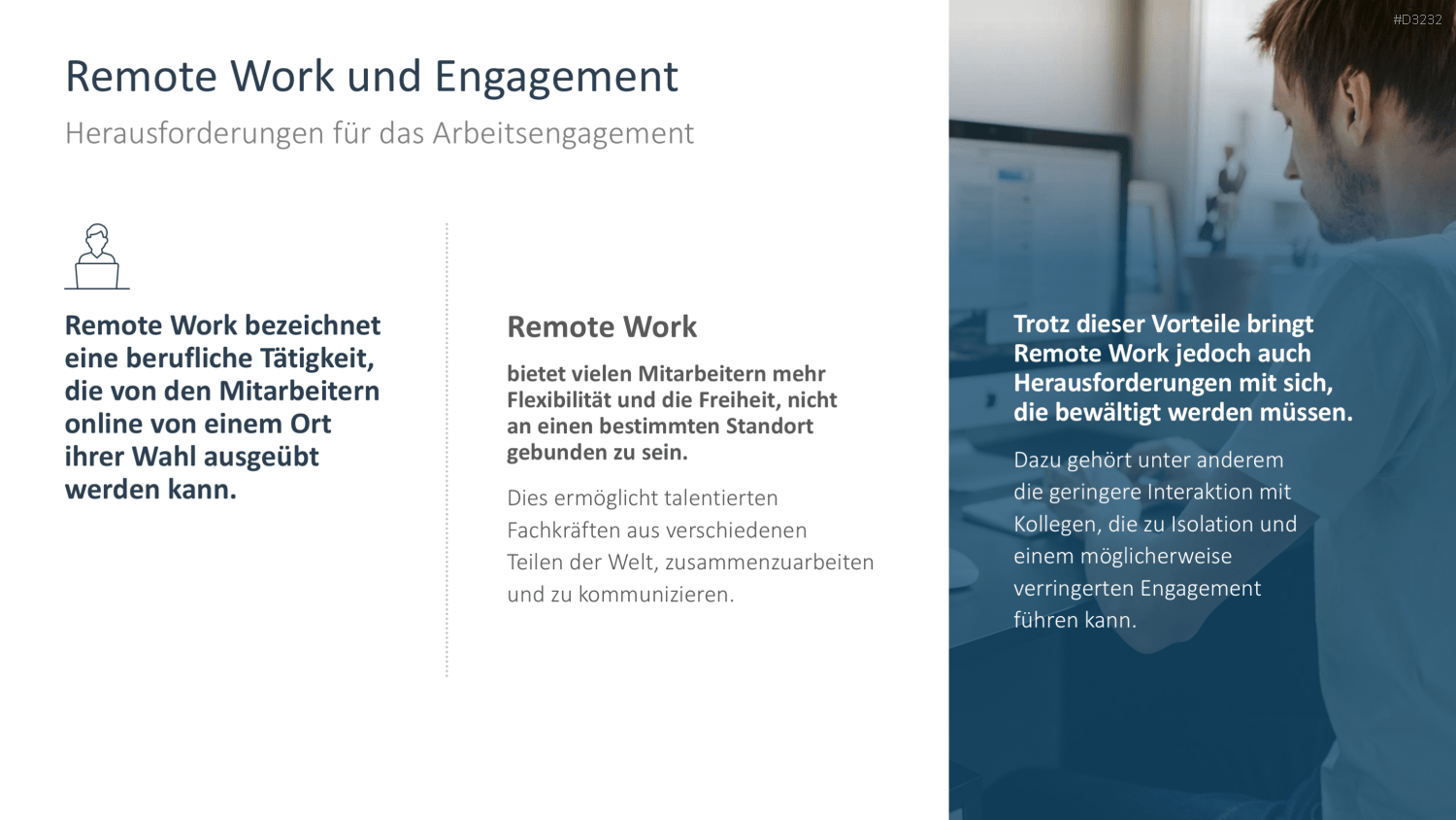 Arbeitsengagement PowerPoint-Vorlage