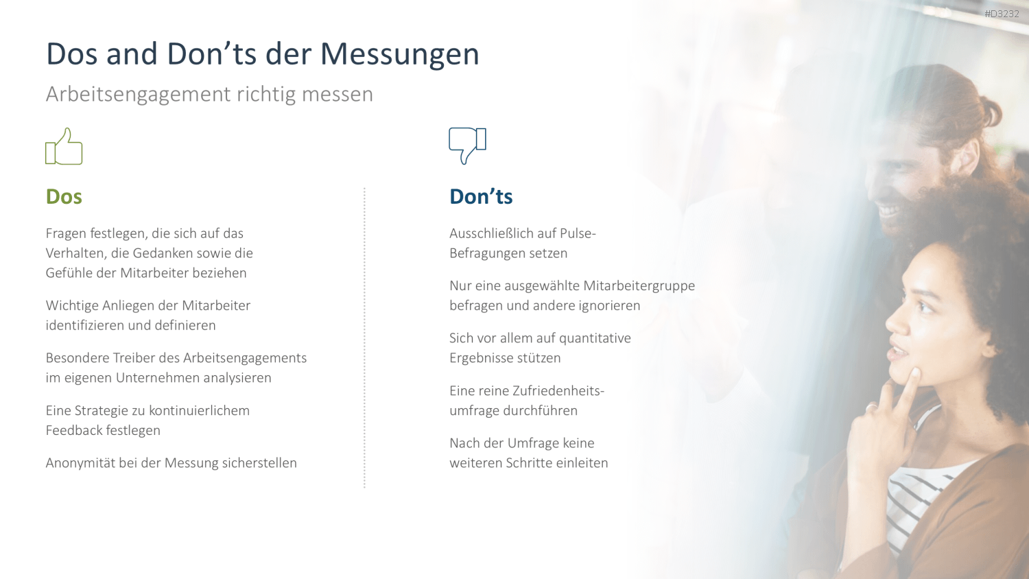 Arbeitsengagement PowerPoint-Vorlage
