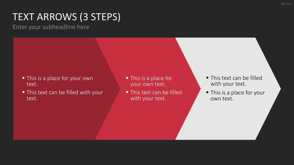 Pfeile - Toolbox 2D PowerPoint-Vorlage