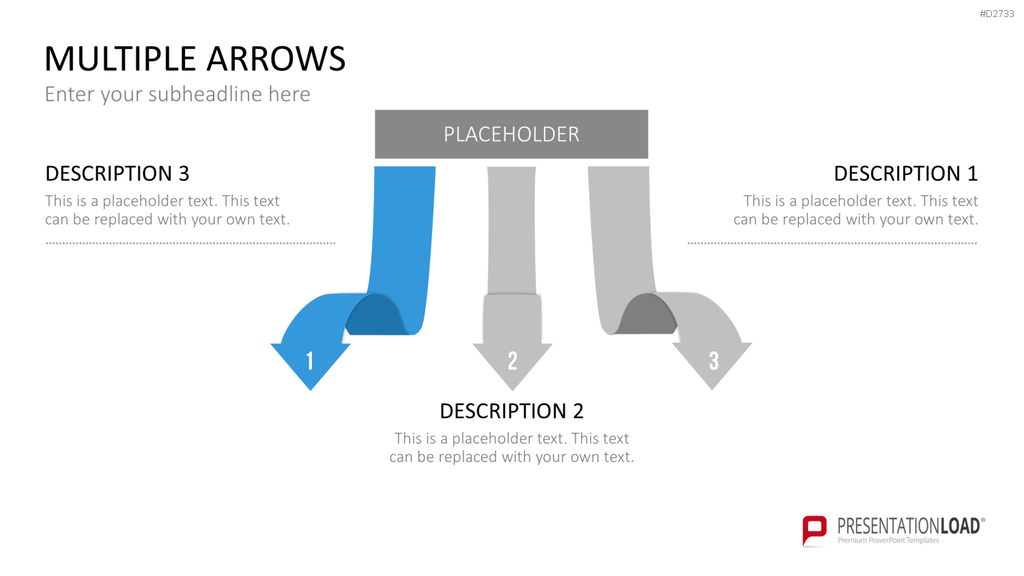 Pfeile - Toolbox 2D PowerPoint-Vorlage