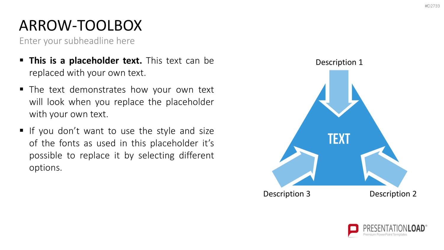 Pfeile - Toolbox 2D PowerPoint-Vorlage