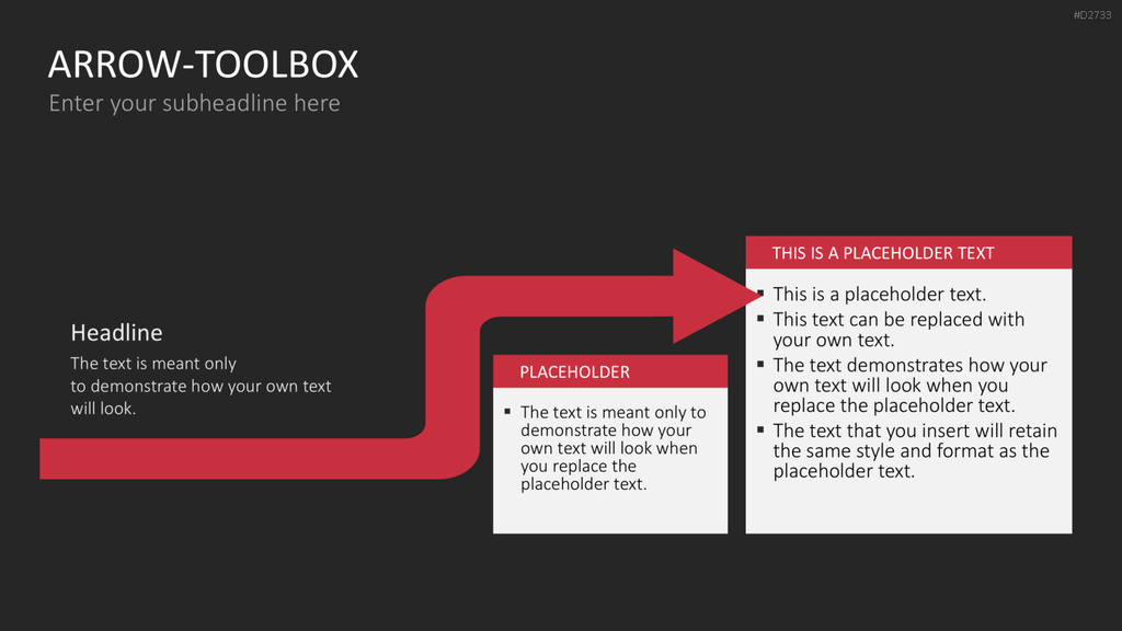 Pfeile - Toolbox 2D PowerPoint-Vorlage