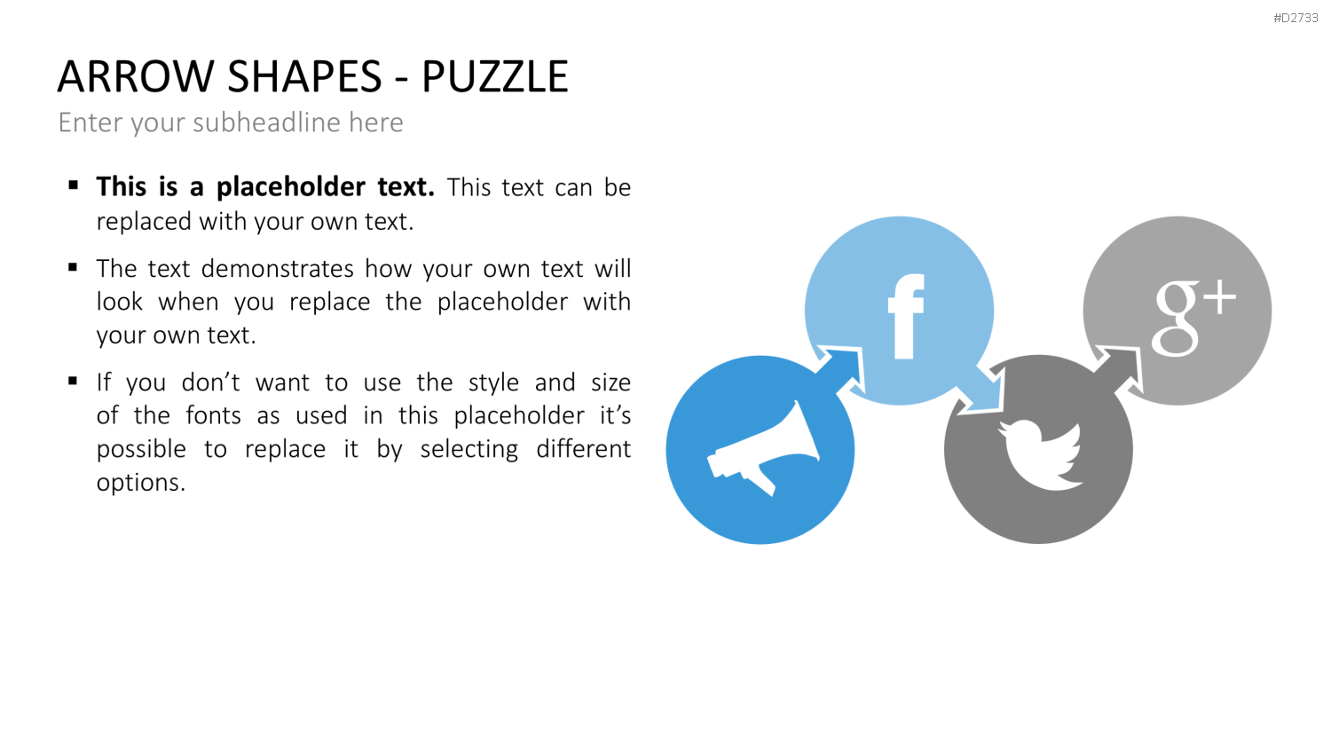 Pfeile - Toolbox 2D PowerPoint-Vorlage