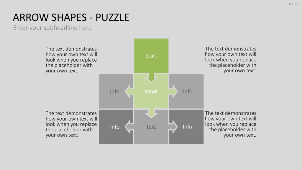 Pfeile - Toolbox 2D PowerPoint-Vorlage