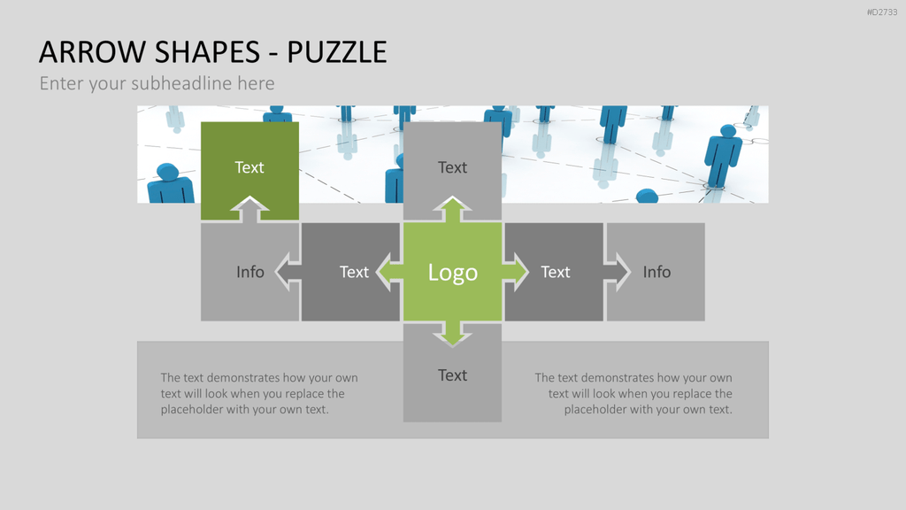 Pfeile - Toolbox 2D PowerPoint-Vorlage