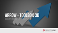 Pfeile - Toolbox 3D PowerPoint-Vorlage