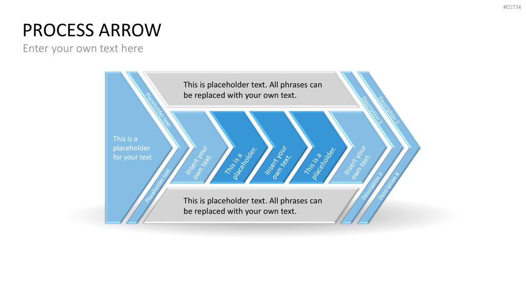 Pfeile - Toolbox 3D PowerPoint-Vorlage