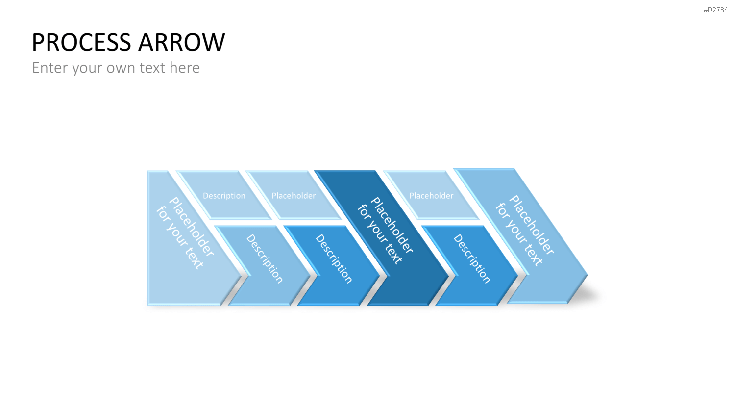 Pfeile - Toolbox 3D PowerPoint-Vorlage