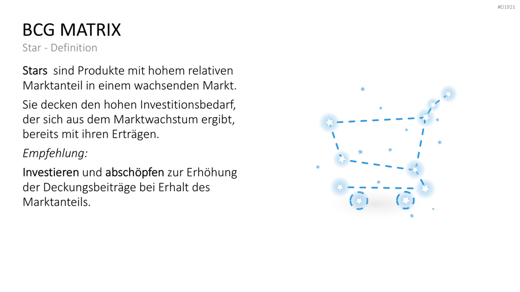 BCG-Matrix PowerPoint-Vorlage