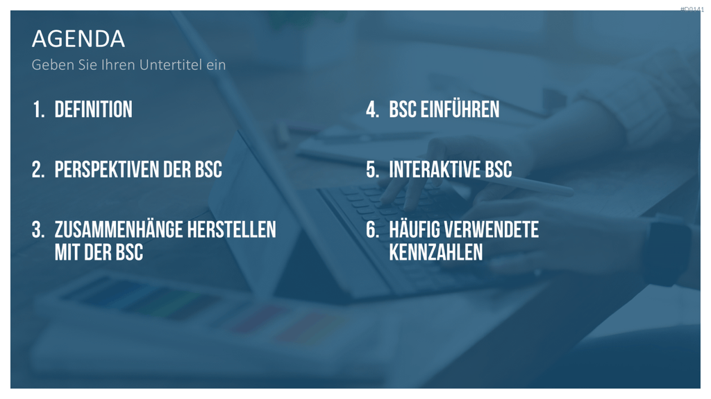 Balanced-Scorecard (BSC) Vorlage