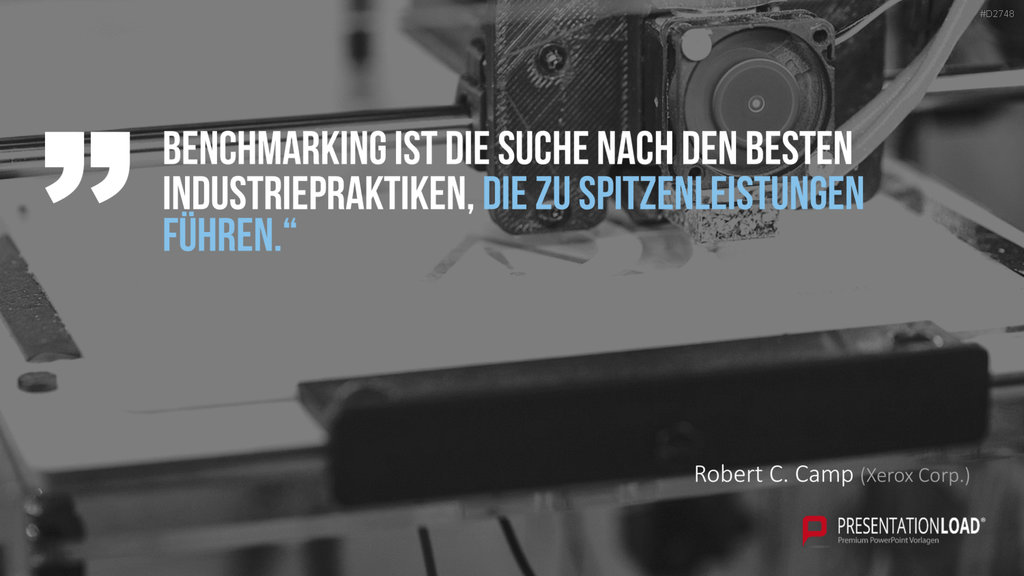 Benchmarking PowerPoint-Vorlage
