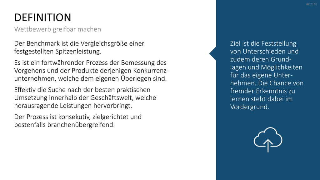 Benchmarking PowerPoint-Vorlage