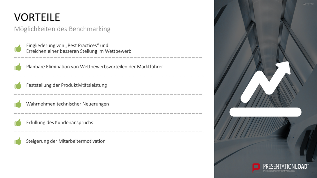 Benchmarking PowerPoint-Vorlage