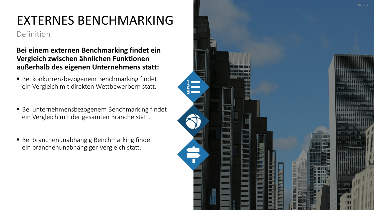 Benchmarking PowerPoint-Vorlage