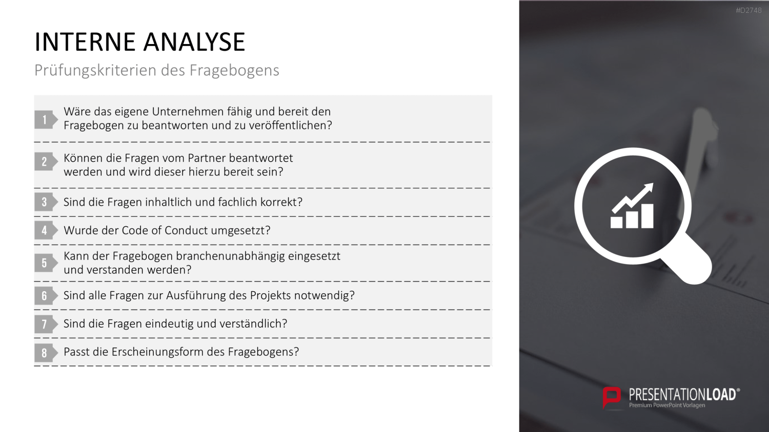 Benchmarking PowerPoint-Vorlage