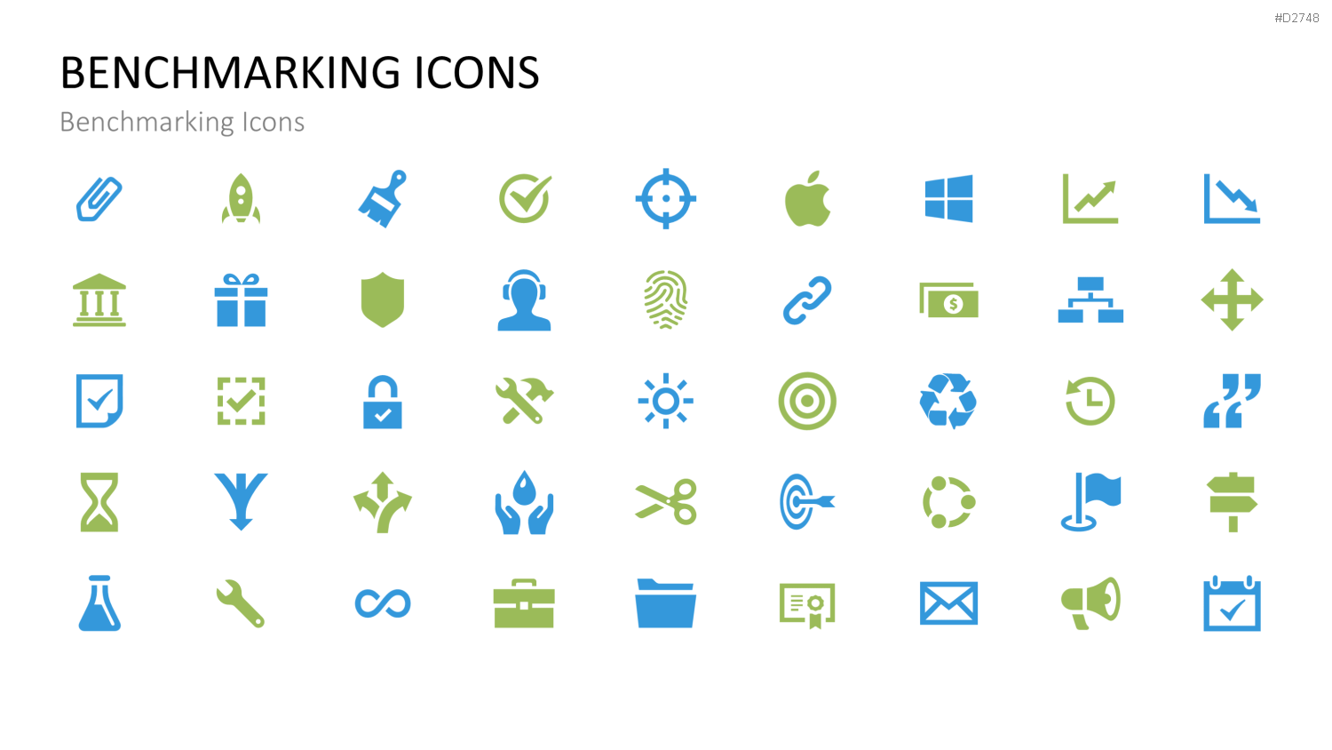 Benchmarking PowerPoint-Vorlage