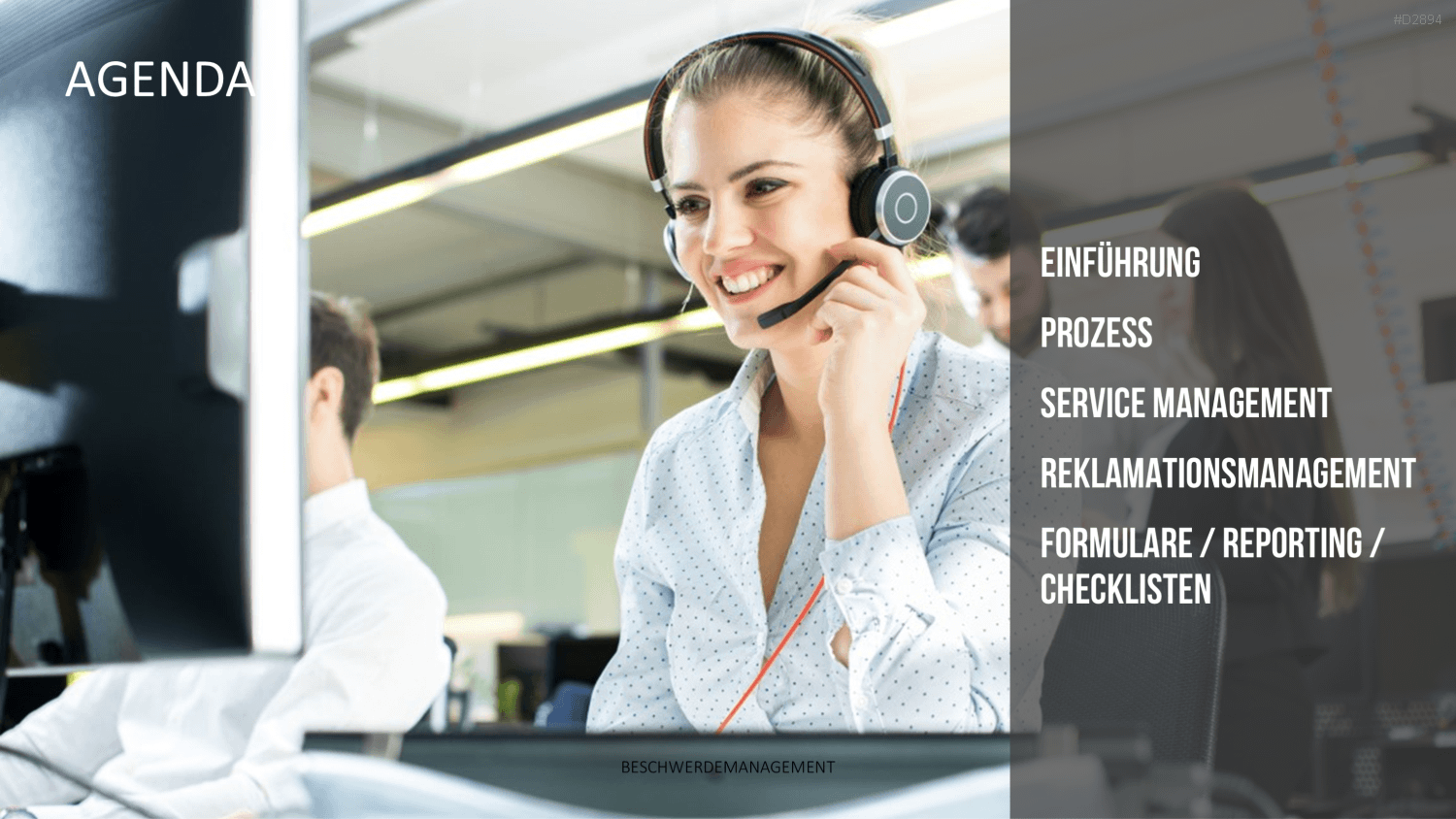 Beschwerdemanagement PowerPoint-Vorlage