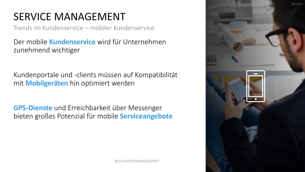 Beschwerdemanagement PowerPoint-Vorlage