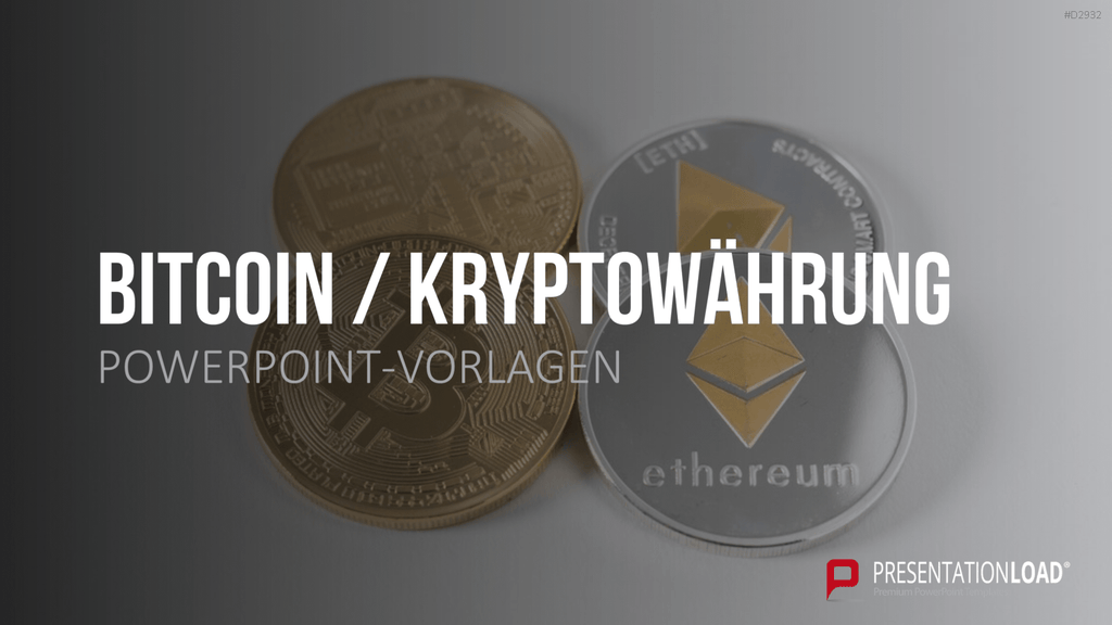 Bitcoin / Kryptowährung PowerPoint-Vorlage