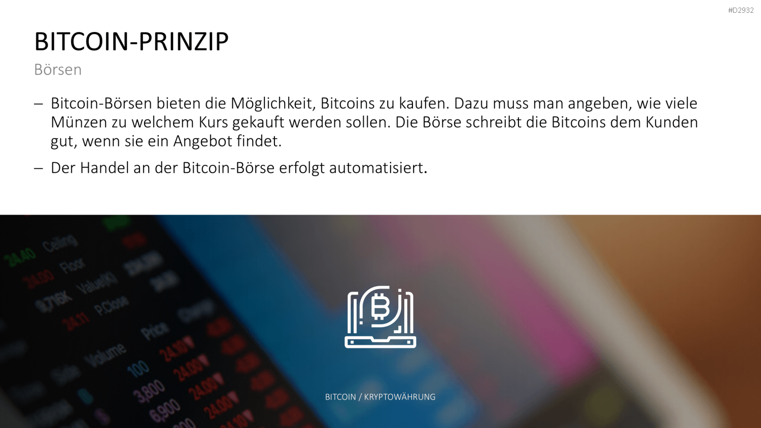 Bitcoin / Kryptowährung PowerPoint-Vorlage