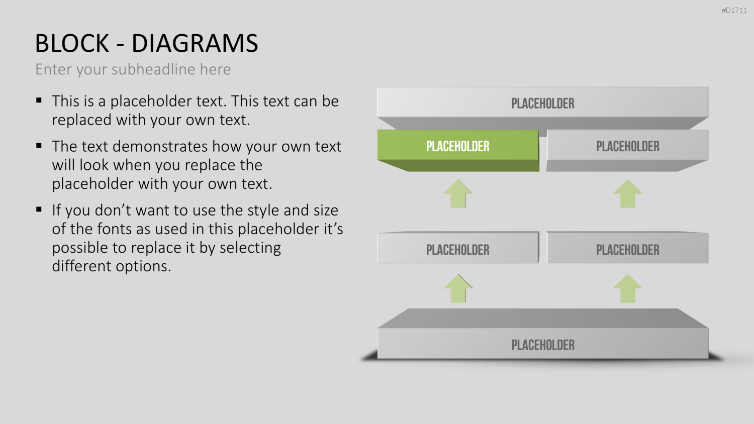 Block Diagramme PowerPoint-Vorlage