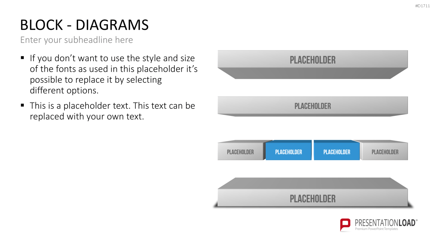 Block Diagramme PowerPoint-Vorlage