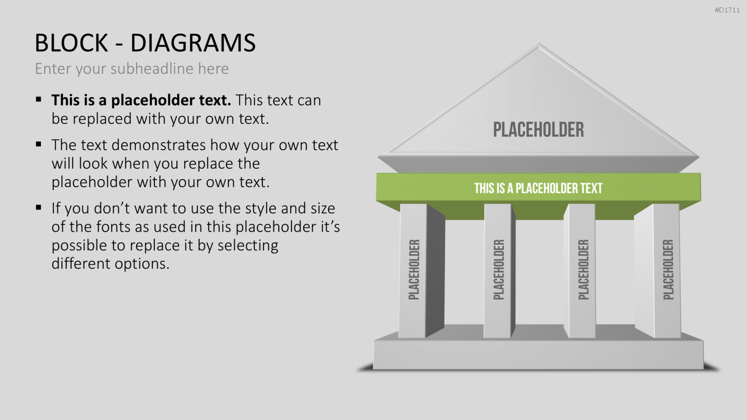 Block Diagramme PowerPoint-Vorlage
